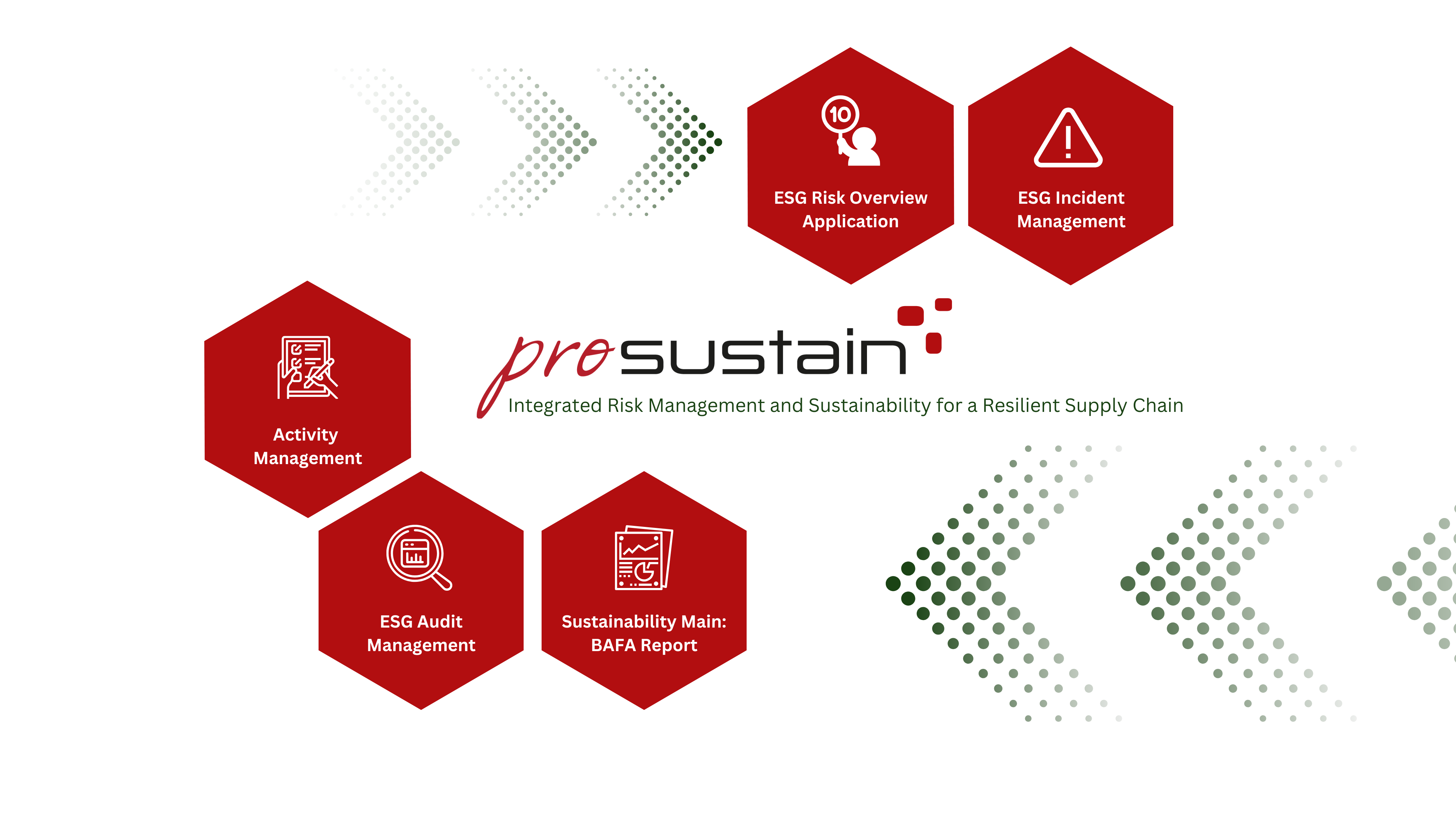 Prosustain integrated risk management overview