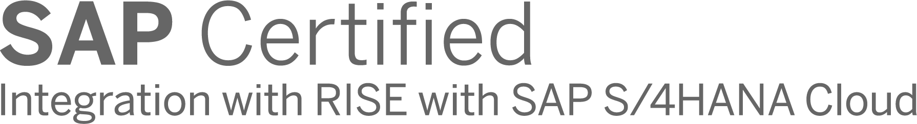 SAP Certified Integration with RISE with SAP S/4HANA Cloud